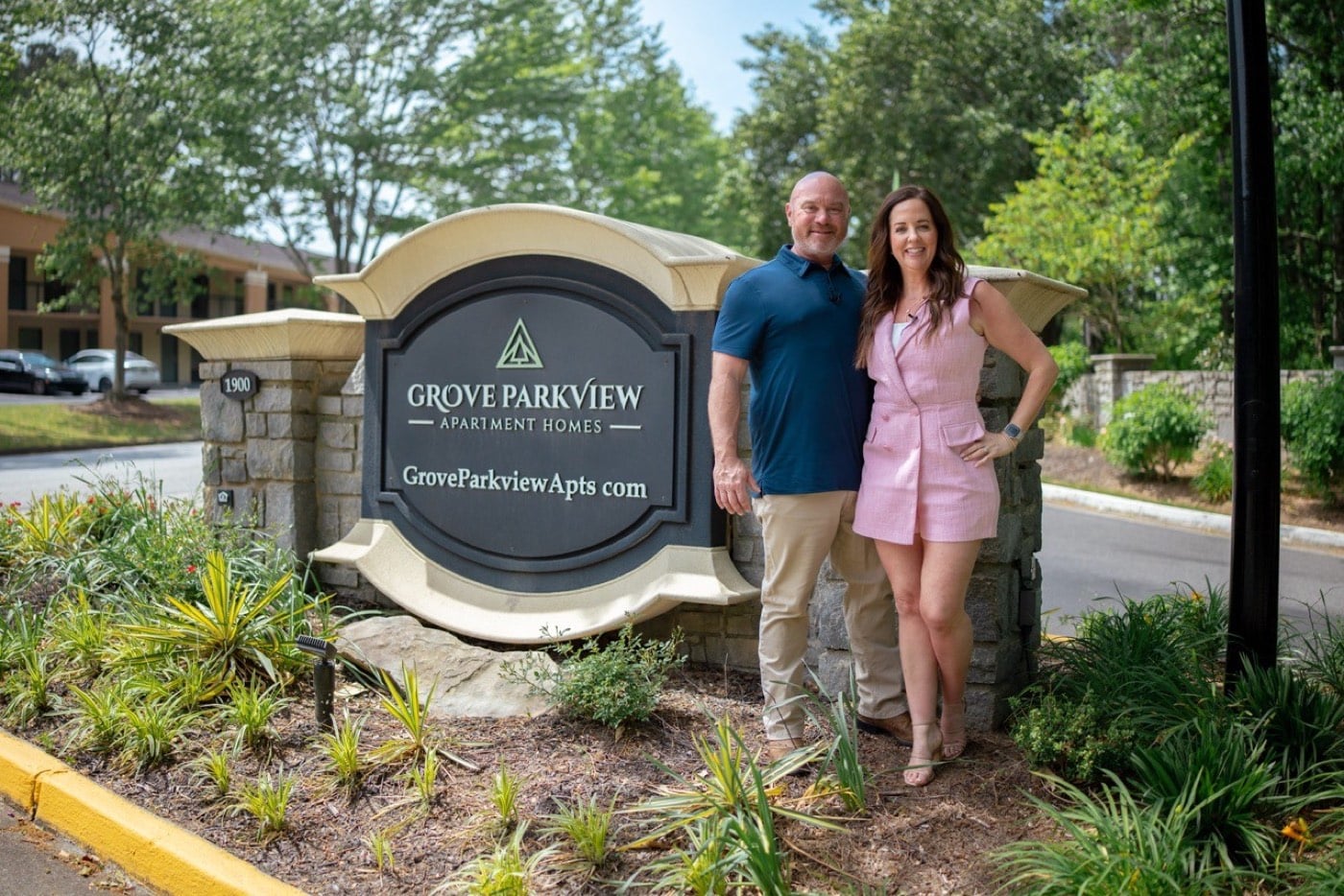 Leah and Jeremy at Grove Parkview